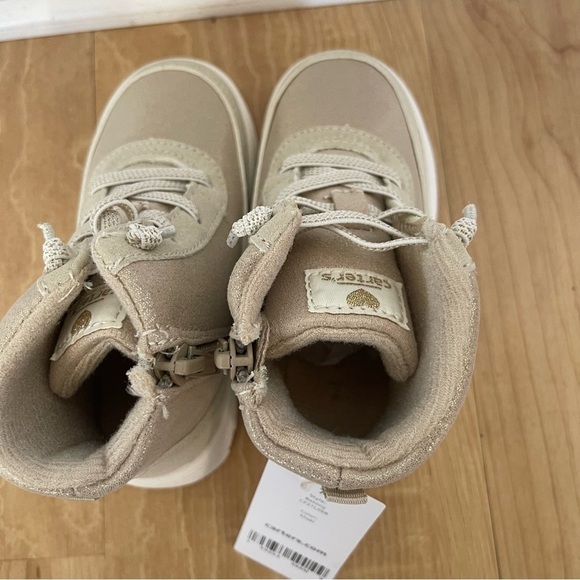 Carter's Girl's Betony Ankle Boots Khaki Winter Outdoor Shoes Booties Skiing - Picture 6 of 8